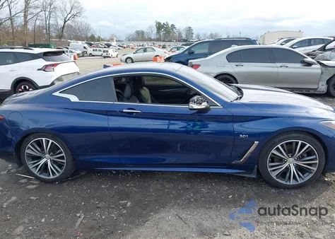 2017 Infiniti Q60 3.0T Premium z USA, uszkodzony, nr VIN JN1EV7EK2HM362767